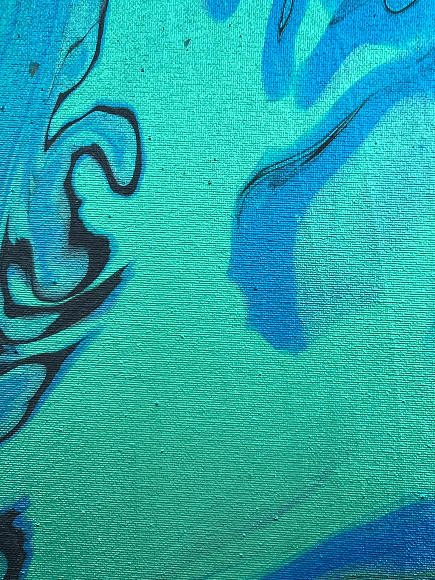 Pour Paint Abstract Canvas 23102