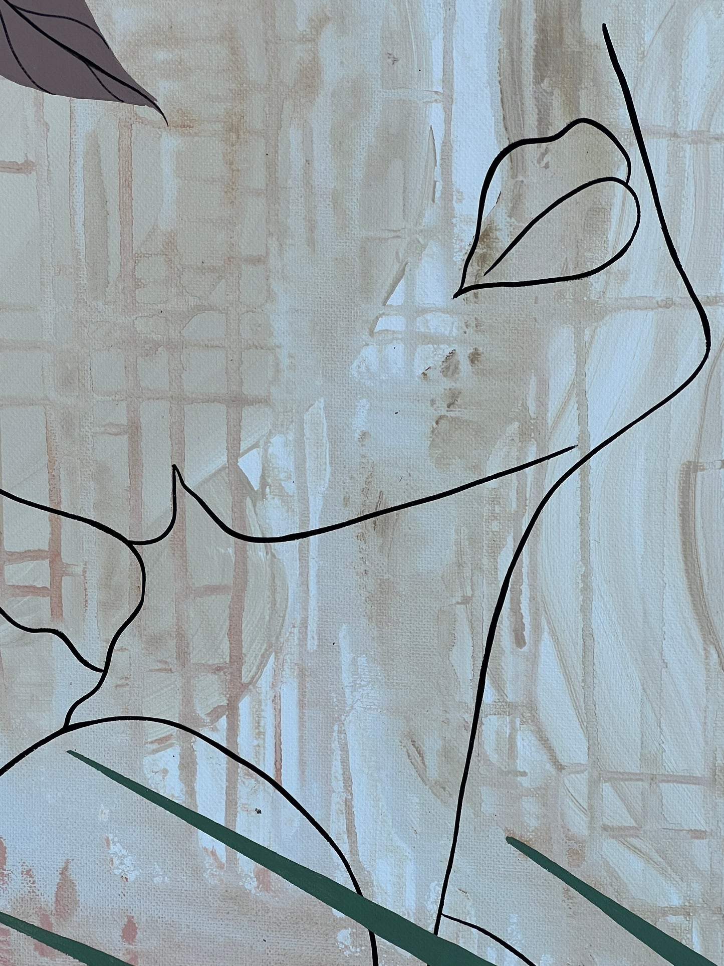 Simple Woman Painting