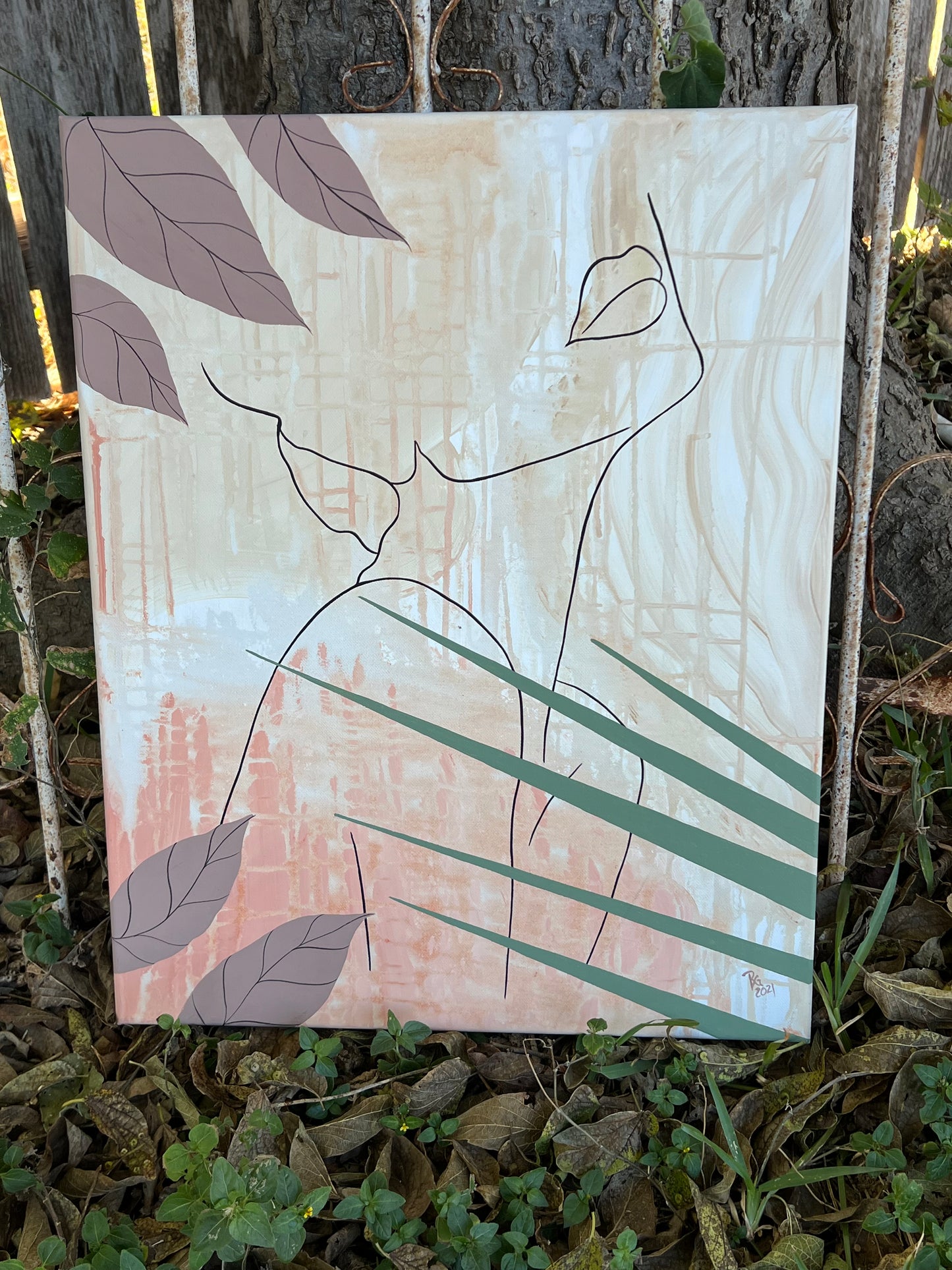 Simple Woman Painting