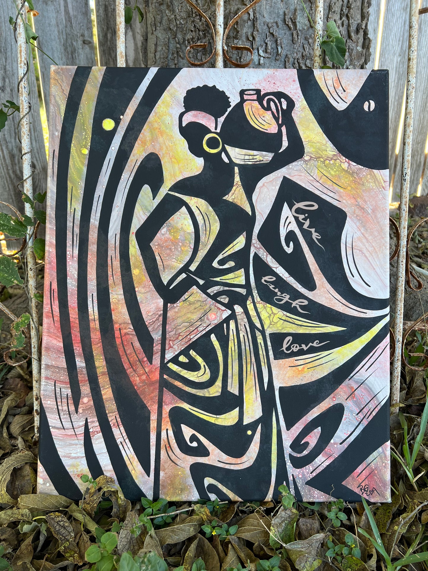 Woman At The Well Painting