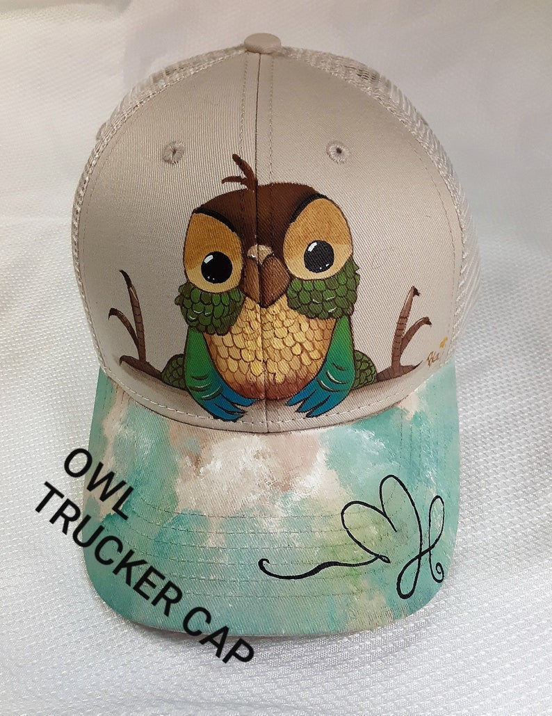 Owl Trucker Cap