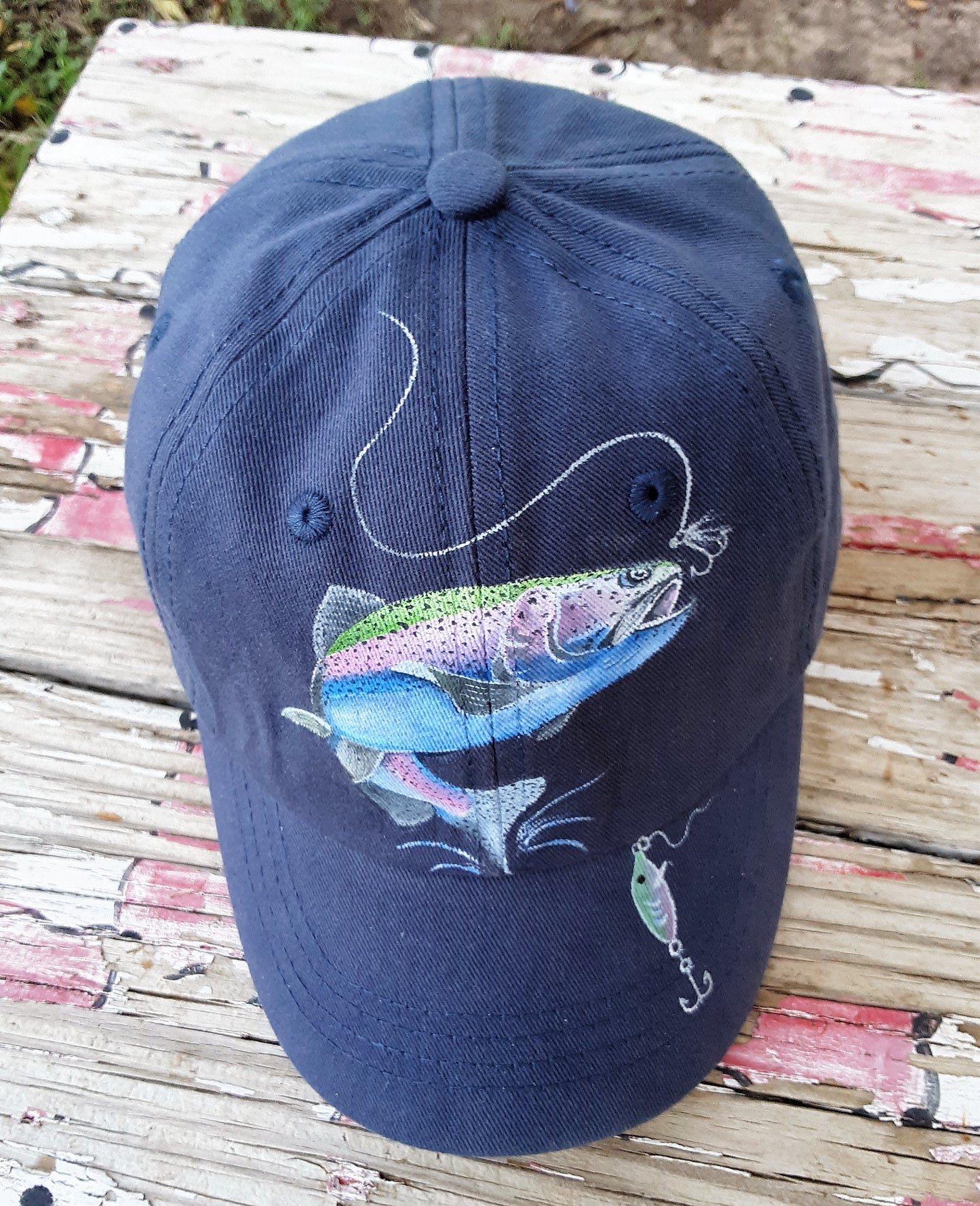Rainbow Trout Youth Cap