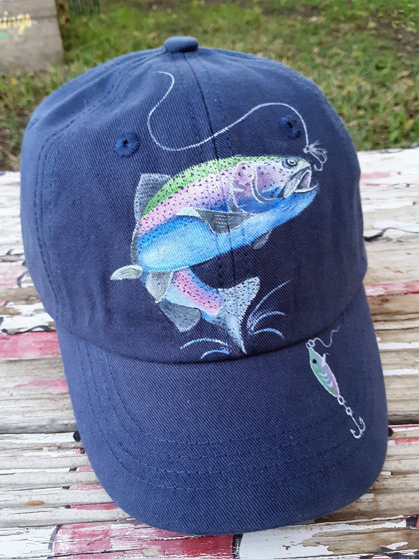 Rainbow Trout Youth Cap