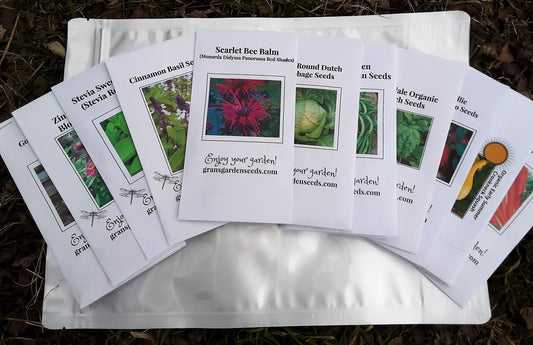 Survival Seed Kit, Emergency Seed Storage