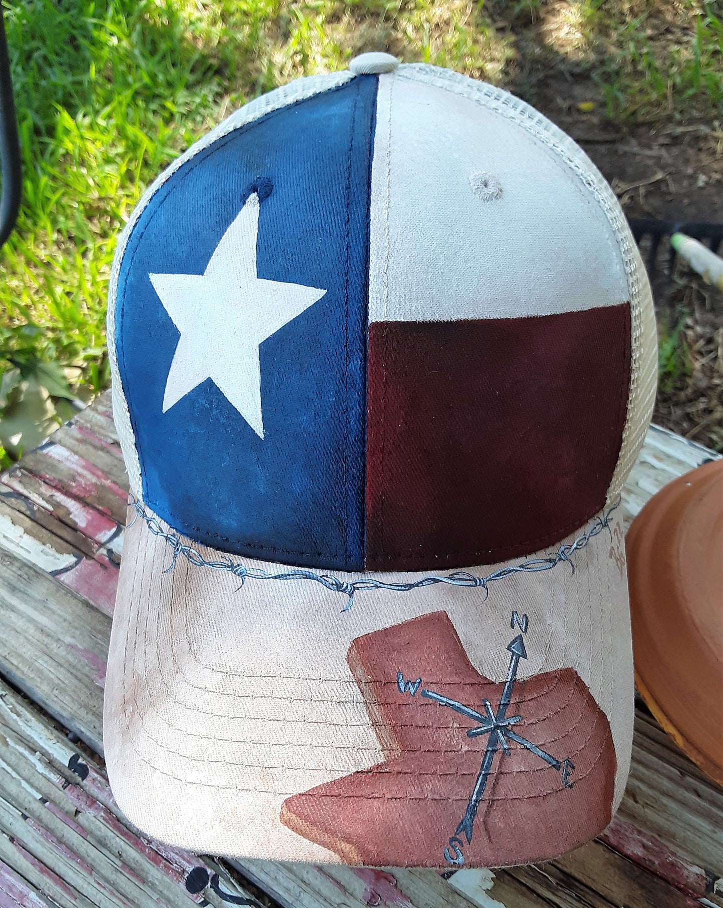 Texas Direction Trucker Cap