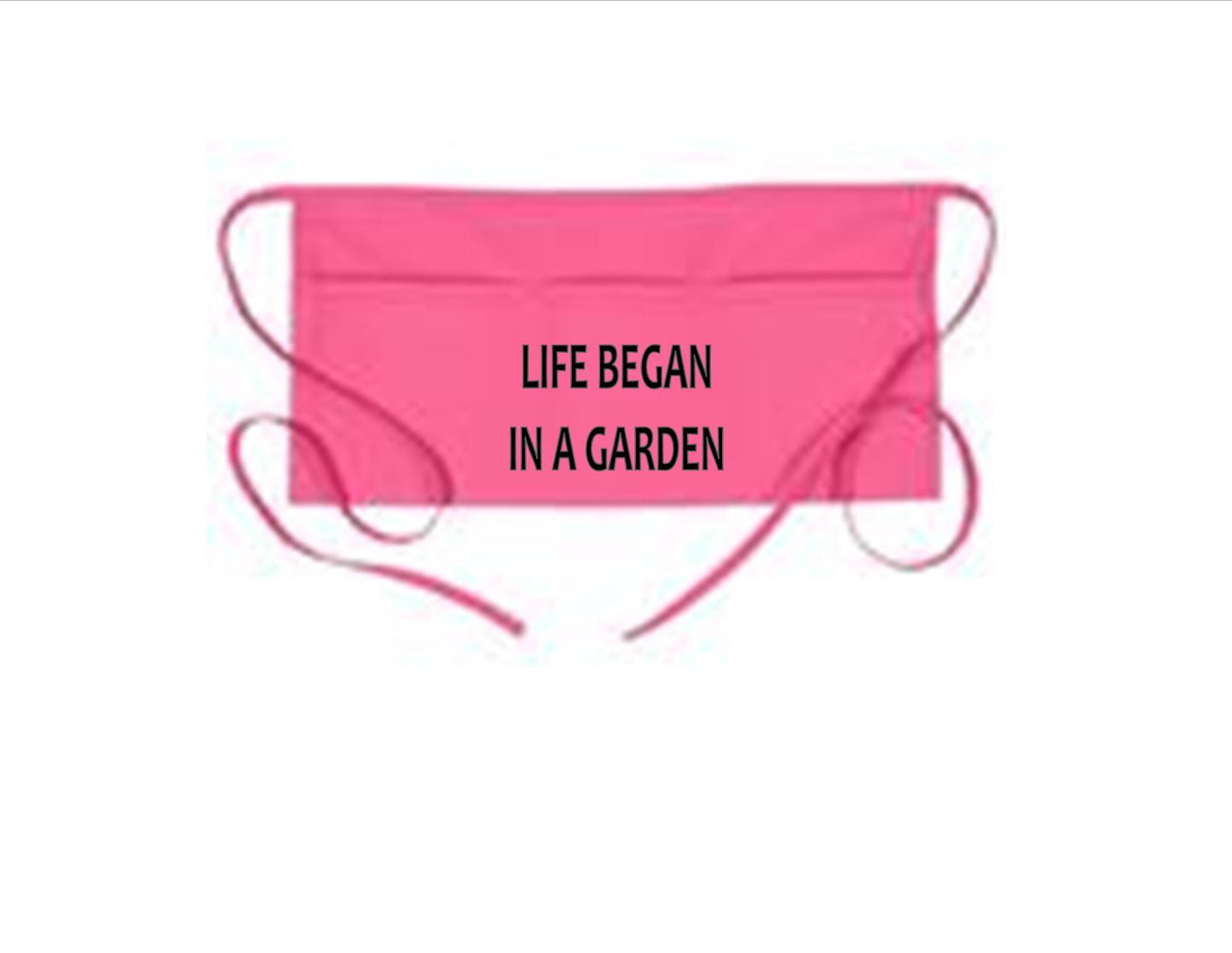 Gran's Garden Apron, 3 Pocket Waist Garden Apron, Life Began